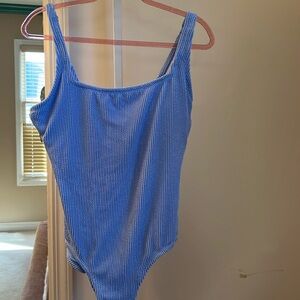 Kona Sol Blue One Piece Swimsuit